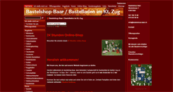 Desktop Screenshot of bastelshop-baar.ch